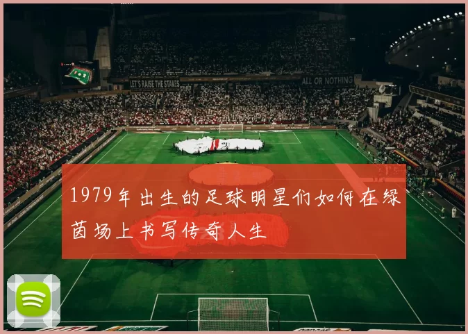 1979年出生的足球明星们如何在绿茵场上书写传奇人生