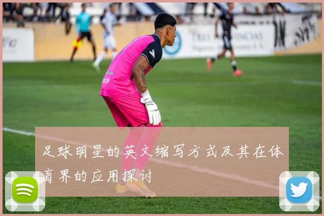 足球明星的英文缩写方式及其在体育界的应用探讨